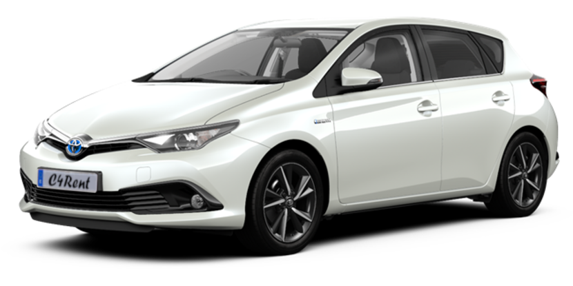 Car Rent Wypożyczalnia Samochodów Alicante Toyota Auris-Hybryda